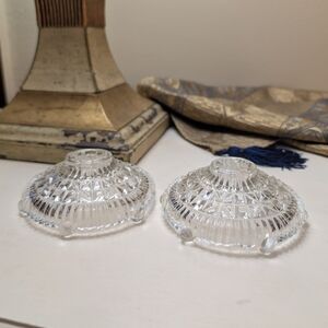 Anchor Hocking Candle Holders